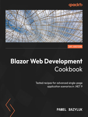 cover image of Blazor Web Development Cookbook